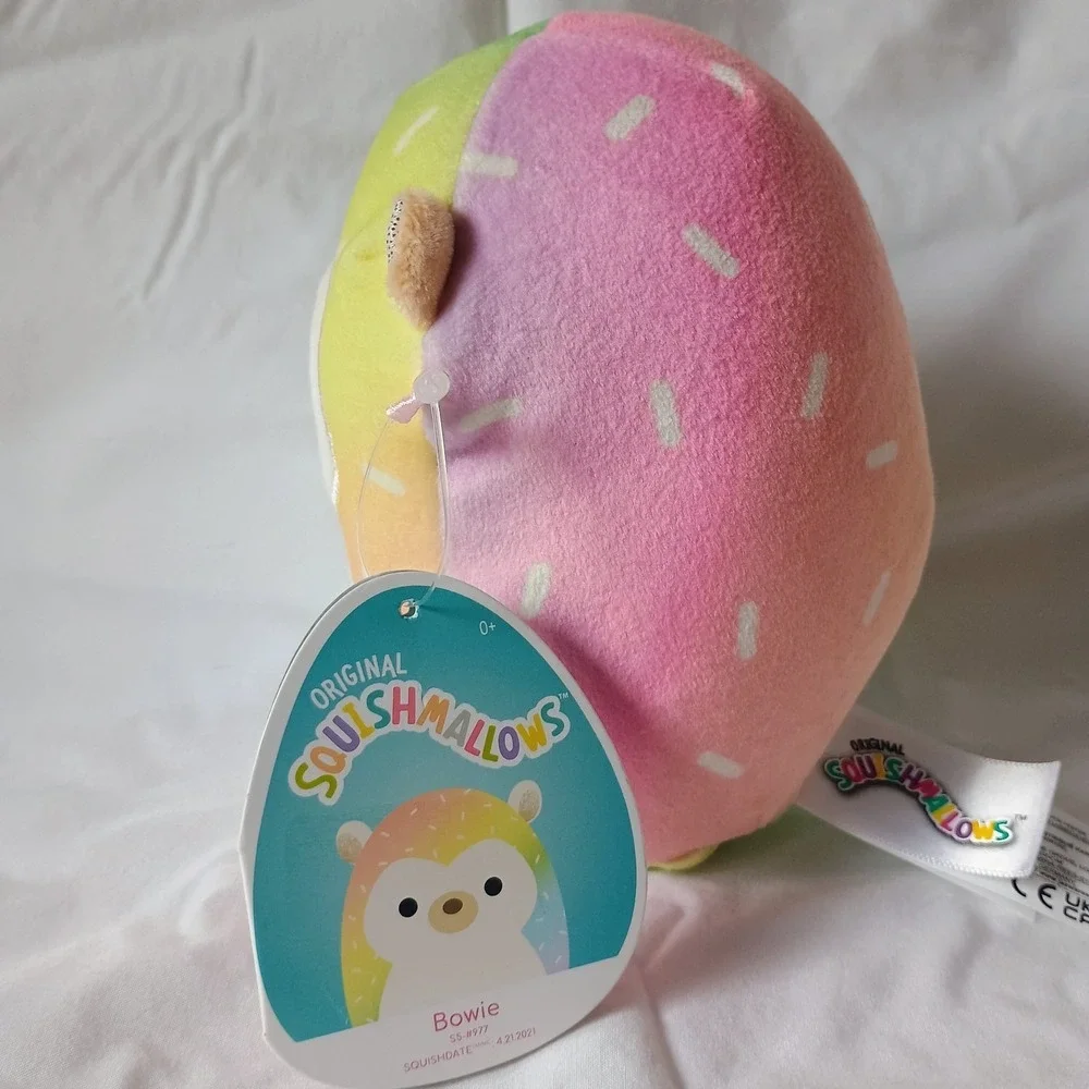 Squishmallow Bowie The Hedgehog 5" Rainbow - Picture 4 of 4